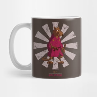 Splinter Retro Japanese TMNT Mug